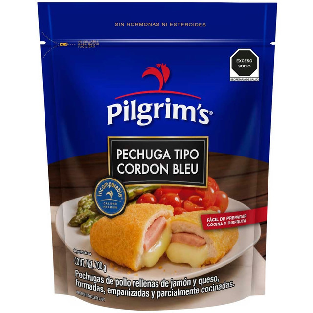 Pechuga de Pollo Cordon Bleu (700grs)