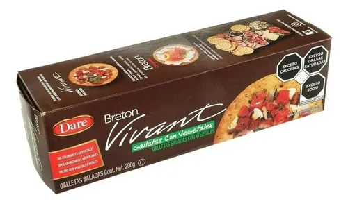Galletas con vegetales Vivant (box)