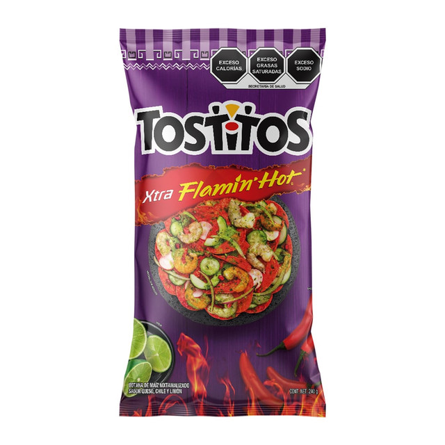 Tostitos Xtra Flamin Hot  (bolsa)