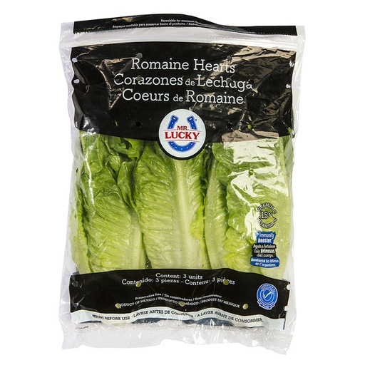 Romaine Lettuce - 3 Hearts