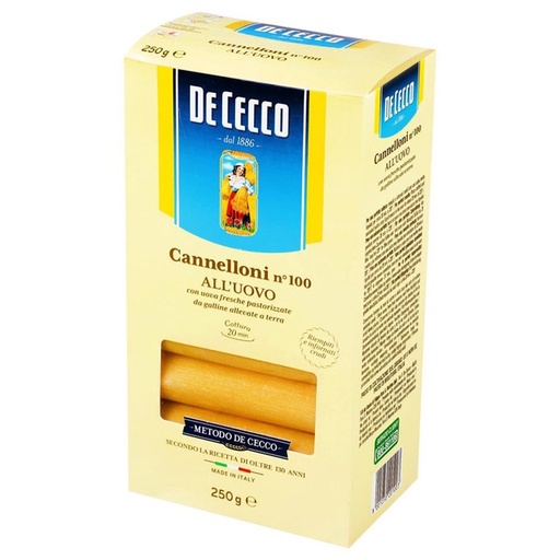 Egg Pasta Cannelloni (box)