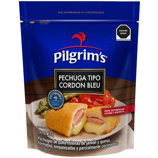 Pechuga de Pollo Cordon Bleu (700grs)