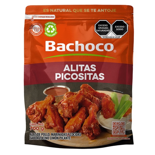 Alitas De Pollo Picositas  (700grs)