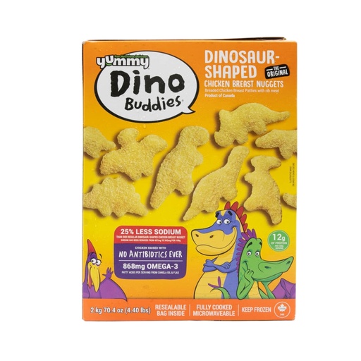 Dino Nuggets de Pollo (2kg)