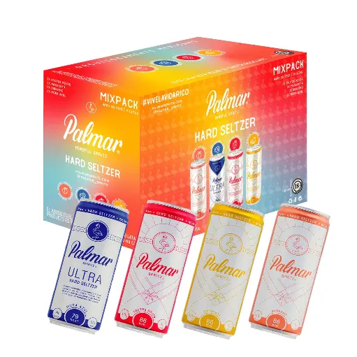 Hard Seltzer Mixto Palmar 355 ML (8 pz)