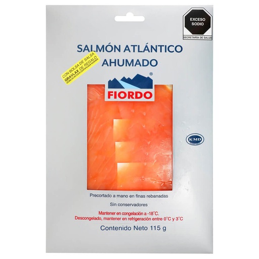 Frozen Smoked Salmon (4oz)